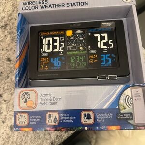 Wirelesss weather screen